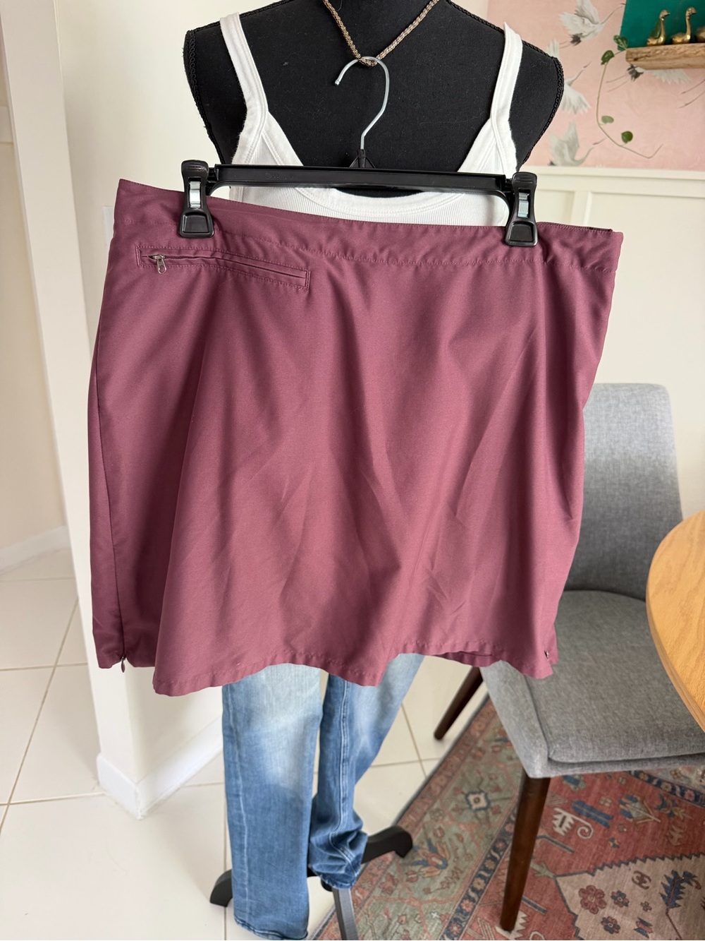 Patagonia Women's Duway Skirt / Skort Size 12 Mauve Golf, Tennis, Pickleball